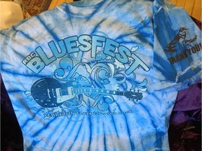 The official Bluesfest shirt now has a killdeer on the left sleeve.