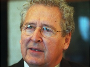 Eugène Bellemare at his swearing in on Parliament Hill in 2000.