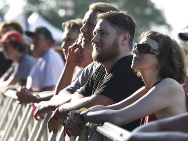 Music fans during opening night at the Ottawa Bluesfest in Ottawa Thursday July 5, 2018.  Tony Caldwell