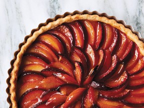 Caramelized Plum Tart from Tasting Paris by Clotilde Dusoulier.