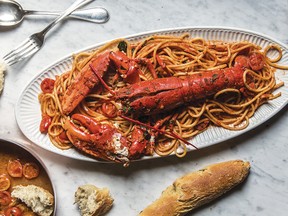 Spaghetti with Lobster from A Table in Venice by Skye McAlpine.