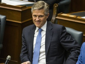 Ontario Environment Minister Rod Phillips in the legislature in July 2018.