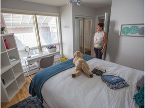 Wendy Gee, executive director of the charity A New Day, gives a tour of their recently opened residential treatment facility in Ottawa.