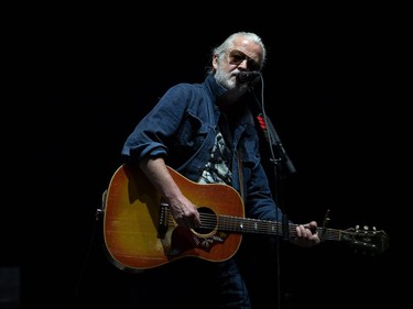Greg Keelor of Blue Rodeo on the City Stage as the RBC Bluesfest continues on the grounds of the Canadian War Museum at Lebreton Flats.