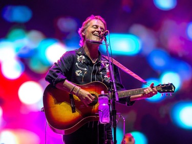 Jim Cuddy of Blue Rodeo on the City Stage as the RBC Bluesfest continues on the grounds of the Canadian War Museum at Lebreton Flats.