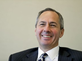 FILE - In this March 8, 2017, file photo, Judge Thomas Hardiman smiles during a meeting with The Associated Press in Philadelphia. President Donald Trump's list of candidates for the Supreme Court, posted on White House website in November 2017 includes Hardiman.