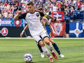 Captain Carl Haworth, front, says Fury FC "have put ourselves in control of our own destiny, and our (upcoming) fixtures favour us, but we have got to take care of business at home."  Matt Schlotzhauer, Indy Eleven