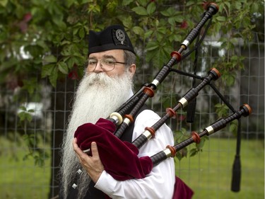 Gillecriosd Mason drove from upstate New York to compete in this year's Glengarry Highland Games in Maxville.