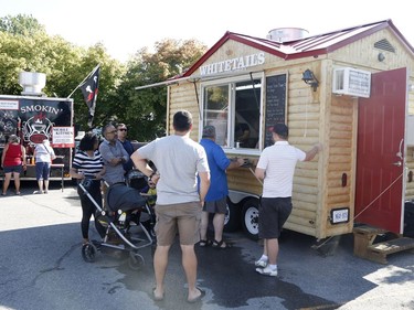The Whitetails food truck at the West End Food Truck Rally in Ottawa on Saturday, Aug. 11, 2018.