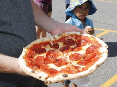 Pizza at the West End Food Truck Rally in Ottawa on Saturday, Aug. 11, 2018.