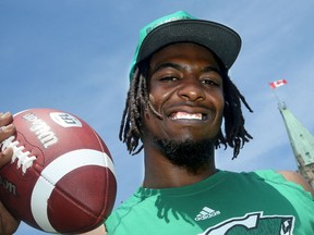 Duron Carter was recently released by the Saskatchewan Roughriders, for whom he had played both wide receiver and defensive back this season. Julie Oliver/Postmedia