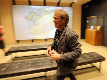 Canopy Growth CEO Bruce Linton in the new Tweed visitor centre in Smiths Falls on Thursday, Aug. 23, 2018.