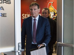 Former Ottawa Senators president Cyril Leeder.