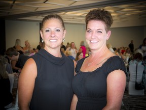 Micheline Boileau and her sister Tina Boileau, mother of Jonathan Pitre, the Butterfly Child who touched so many people. Tina is now the president of DEBRA Canada, a non-profit organization providing support for families affected by epidermolysis bullosa.