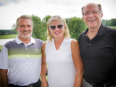 From left, Guy Lapierre, Sylvia Lapierre and Jerry Pitzul.