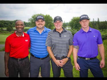 From left, Ruddy Daniels, Tony Sicoli, Gordon Smith and Liam den Boer.