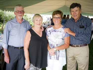 From left, Jim Ward, Mary Ellen Ward, Lynda Kennedy and Terry Nolan.