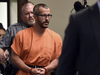 Christopher Watts is escorted into the courtroom before his bond hearing at the Weld County Courthouse on Aug. 16, 2018, in Greeley, Colorado. He has been charged in the murder of his pregnant wife, Shanann, and two young daughters.