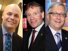 Michael Crockatt (left to right), Cyril Leeder and Ian Sherman are among the directors for the new Ottawa Board of Trade.