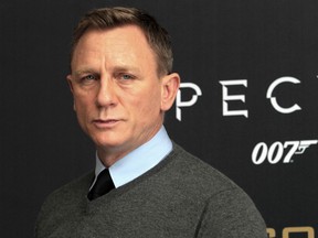 Daniel Craig during the presentation of the 24th edition of the James Bond movie "Spectre", in Mexico City in 2015.
