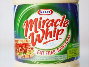 Files: Undated handout photo of Miracle Whip.