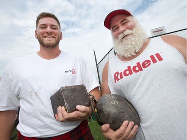 Matthew Fast and his father, Kevin Fast, are keeping the Highland Games in the family as the Glengarry Highland Games begin on Friday to celebrate the 71st year.