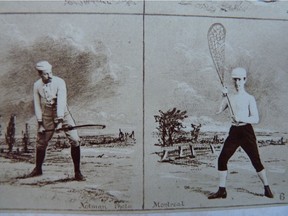 From the book, Lacrosse -- The National Game of Canada, published in 1869