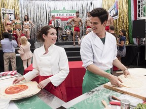 Emma Roberts and Hayden Christensen in LITTLE ITALY, an Entertainment One release.