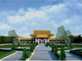 The International Buddhist Progress Society of Ottawa-Carleton is planning to build a temple at 6688 Franktown Rd. in rural southwest Ottawa. Source: Planning application

0808 buddhist