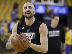 San Antonio Spurs' Manu Ginobili.