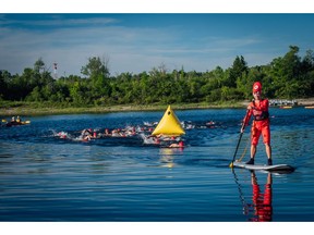 Sunny warm weather on Sunday was perfect for the Riverkeeper 4K swim on Saturday, Aug. 11. The humidity is expected to increase Monday, with a chance of showers later in the week.