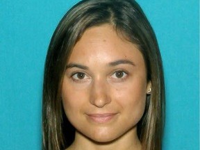 FILE - This undated driver license photo released by the Worcester County District Attorney's Office shows Vanessa Marcotte, of New York, whose body was found Sunday night, Aug. 7, 2016, in the woods about a half-mile from her mother's home in the town of Princeton, Mass., about 40 miles west of Boston. DNA evidence and an attentive state trooper helped find the man authorities believe killed Marcotte last summer who was out jogging near her mother's Massachusetts home, authorities said Saturday, April 15, 2017.