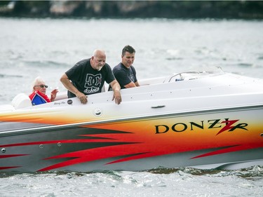 The OPP were on the St. Lawrence near Rockport Sunday September 2, 2018, searching for an 11-year-old Ottawa boy after a boat capsized Saturday afternoon. Friends of the family  overboard where the boat sank into the river.