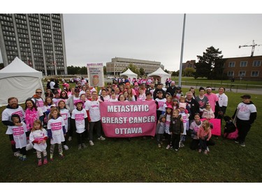 People take part in the Run for The Cure in Ottawa on Sunday, September 30, 2018.