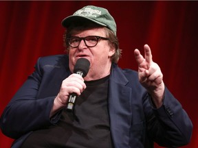 BEVERLY HILLS, CA - SEPTEMBER 19:  Michael Moore attends the premiere of Briarcliff Entertainment's "Fahrenheit 11/9" at Samuel Goldwyn Theater on September 19, 2018 in Beverly Hills, California.