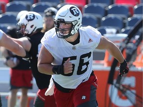 Alex Mateas is in his fourth CFL season, all with the Redblacks. Julie Oliver/Postmedia