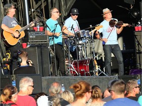 54-40 kicked off Friday night at CityFolk with a sun-kissed performance on the main stage at Lansdowne Park.