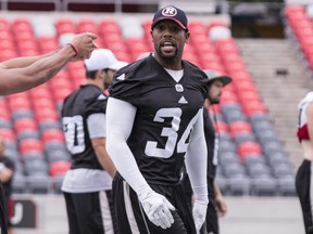 The Ottawa Redblacks' Kyries Hebert will host the Angry Bird Football Camp for kids Sept. 29 at the Franco Cité high school.