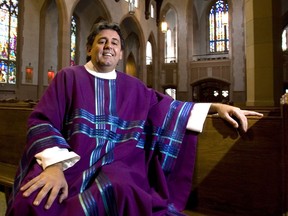 APRIL 1, 2009 - Father Joe LeClair, photographed inside Blessed Sacrament Church in the Glebe.