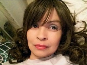 This undated self-portrait posted on Instagram shows actress Vanessa Marquez. The actress, who appeared on the TV medical drama "ER" and starred in the film "Stand and Deliver," was fatally shot by police officers in Southern California after they say she pointed a replica handgun at them. The Los Angeles Sheriff's Department said Friday, Aug. 31, 2018, that Marquez, 49, died at a hospital following the shooting at her South Pasadena, Calif., apartment Thursday. (Vanessa Marquez via AP) ORG XMIT: LA510