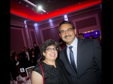Vineet Srivastava, COO of Cistel Technology, and also the co-chair of the Chamberfest board, along with his wife Alka Srivastava.