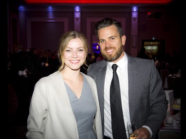 Carol Penny, media sales consultant with Postmedia, and Mark Guimond.