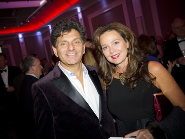 Lawrence Greenspon with his wife Angela Lariviere.