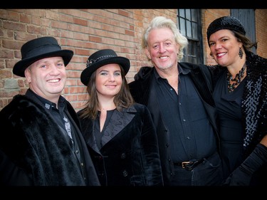 From left, Chris Jarman, Lessia Harvey, Phil Jenkins and Kim Ford.
