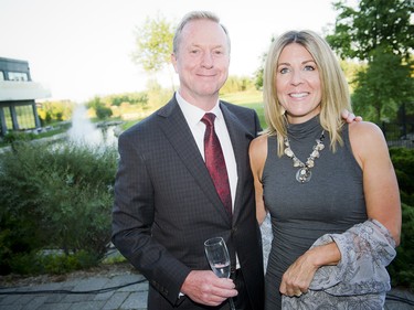 Steve Langford, vice-president of marketing at Wesley Clover, and his wife Darlene Langford.