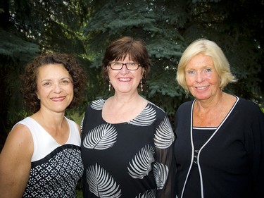 From left, Susan Amand, former chair of The Royal Foundation for Mental Health; Cynthia Little, senior officer of Philanthropy at The Royal Ottawa Foundation and founder of Women for Mental Health; and Shirley Westeinde, past chair of the Institute of Mental Health Research at The Royal.