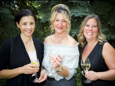 From left, Pam Cape, Kirsten Coupland and Annie Bourguignon.