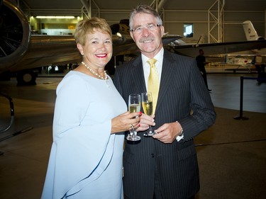 Louise Bergevin and Neil Raynor, president of Lindbergh-Group Inc. and a board member of Multifaith Housing.