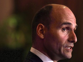 Soon-to-be-parents will be able to access extra weeks off for dads sooner than expected. This year's federal budget created extra weeks of "use-it-or-lose-it" leave for non-birthing parents, but set June as the date it would come into effect. Social Development Minister Jean-Yves Duclos speaks to media following discussions about key housing priorities at the Hotel Grand Pacific in Victoria, B.C., Tuesday, June 28, 2016.