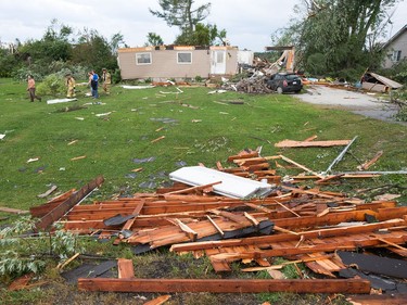 A reported tornado touched down in Dunrobin in the far west end of Ottawa.  Wayne Cuddington/ Postmedia